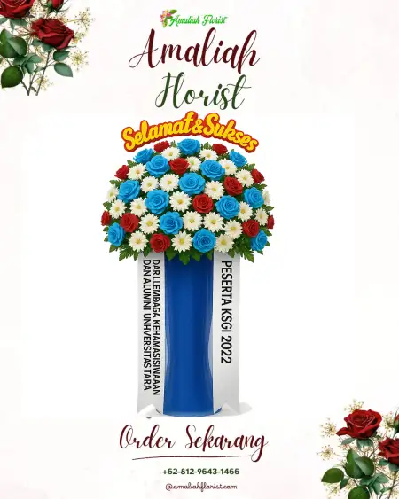 Standing Flowers Ballroom Wedding Bogor